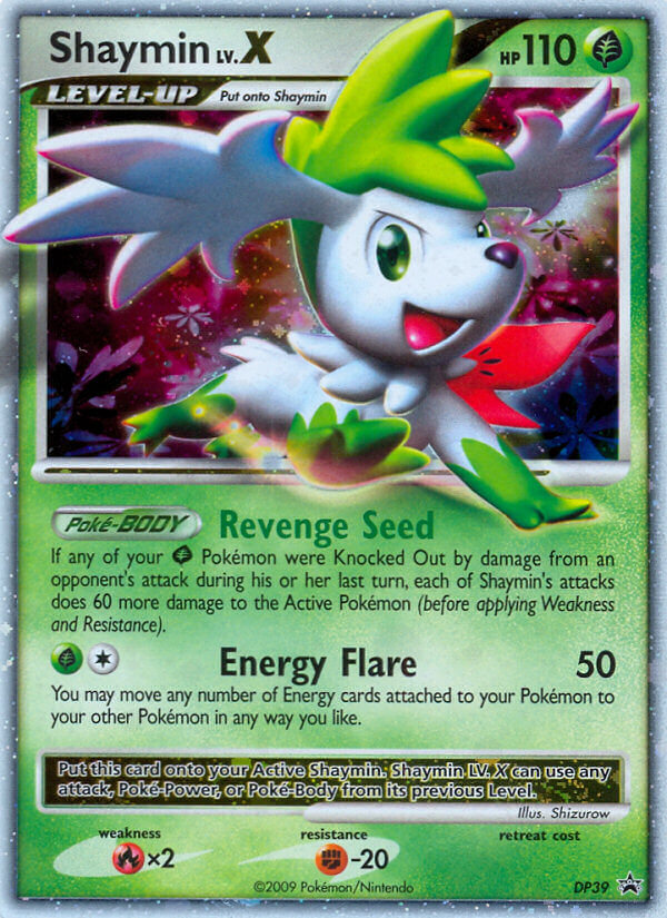 Shaymin LV.X - DP39 - Diamond & Pearl Promos