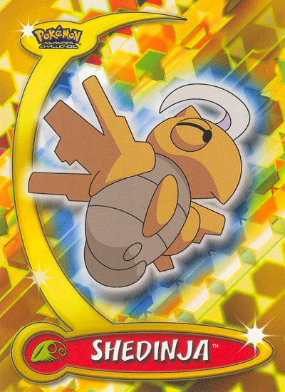 Shedinja - 62 - Topps - Pokemon Advanced Challenge - front