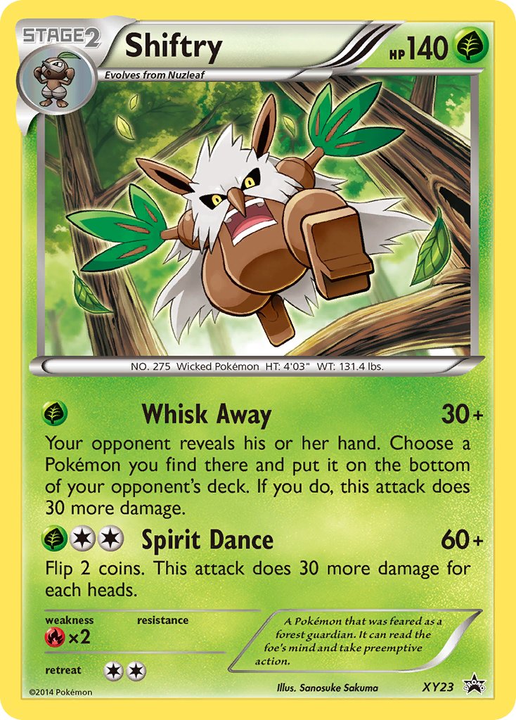 Shiftry - XY23 - XY Promos