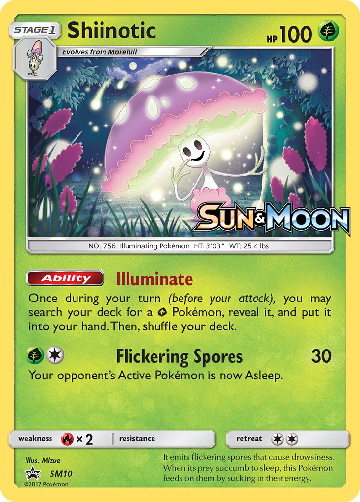 Shiinotic - SM10 - Sun & Moon Promos