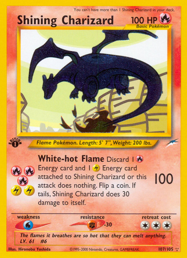 Shining Charizard - Neo Destiny - First Edition