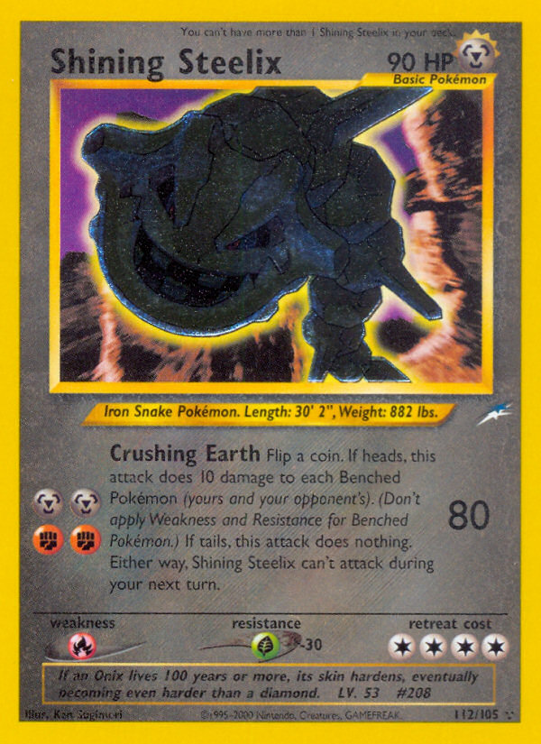 Shining Steelix - Neo Destiny - Unlimited