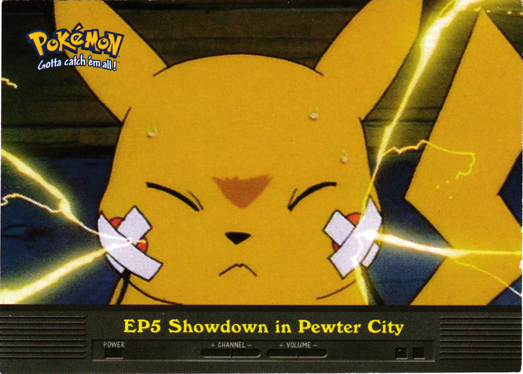 Showdown in Pewter City - EP5 - Topps - Series 2 - front