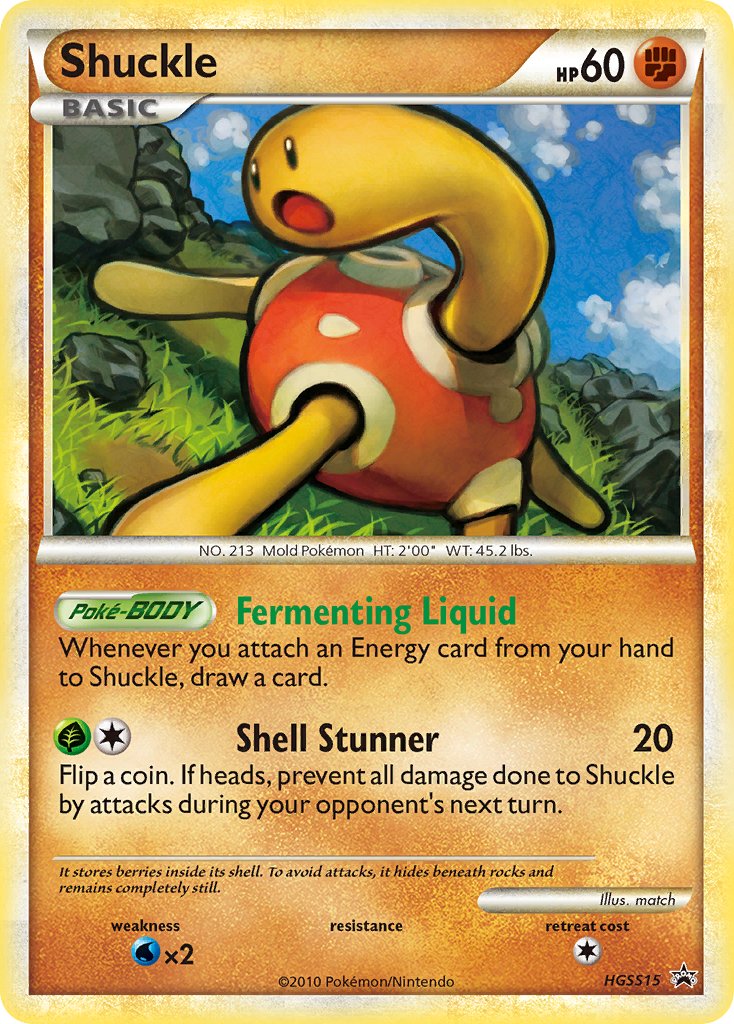 Shuckle - HGSS15 - HeartGold & SoulSilver Promos