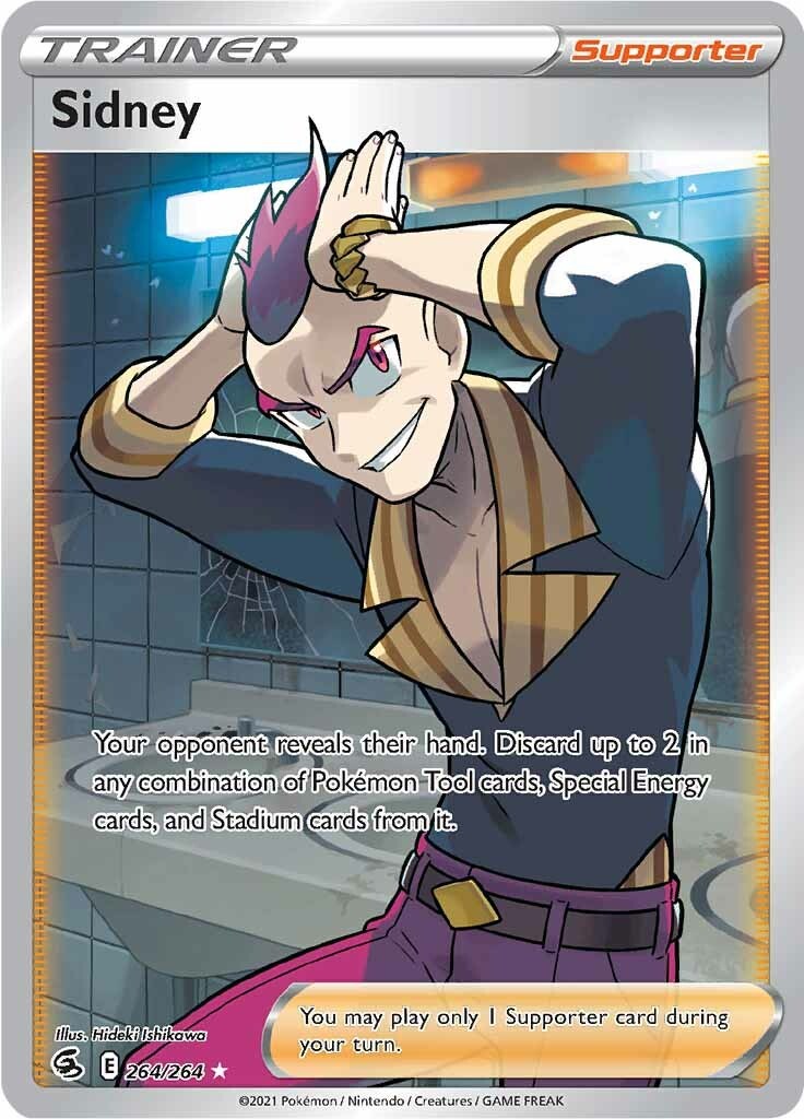 Sidney (Full Art) - 264 - Fusion Strike