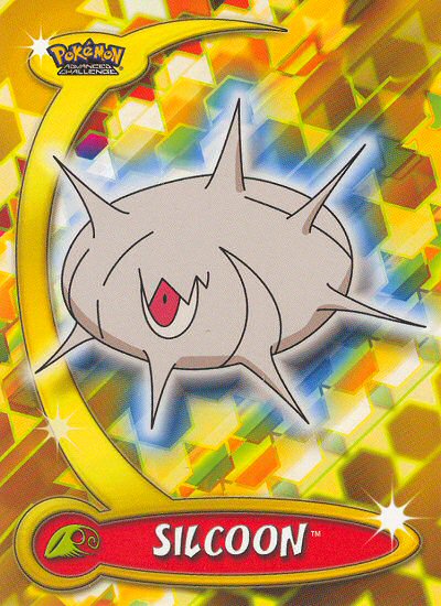 Silcoon - 65 - Topps - Pokemon Advanced Challenge - front