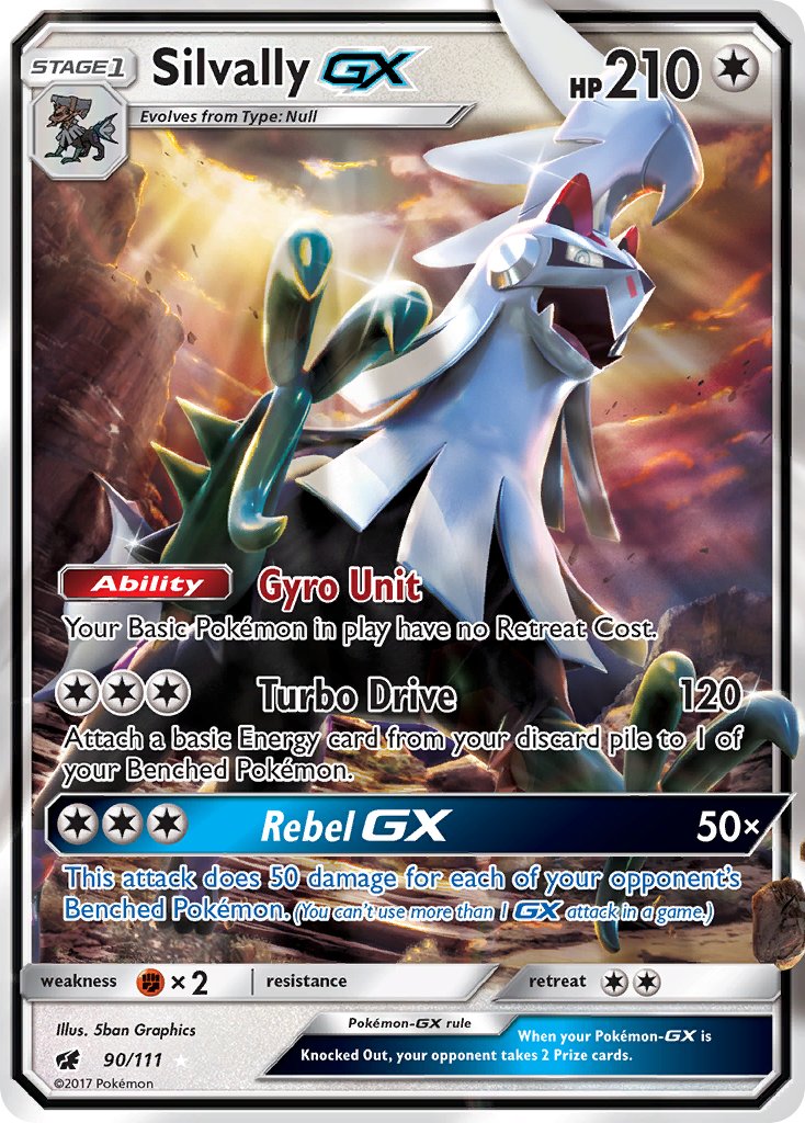 Silvally-GX - 90 - Crimson Invasion