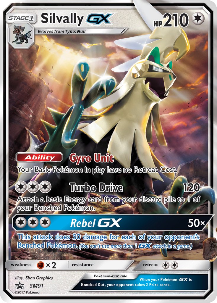 Silvally-GX - SM91 - Sun & Moon Promos