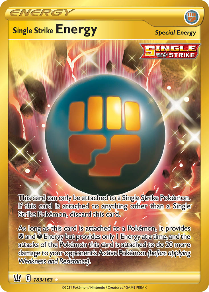 Single Strike Energy - 183 - Battle Styles
