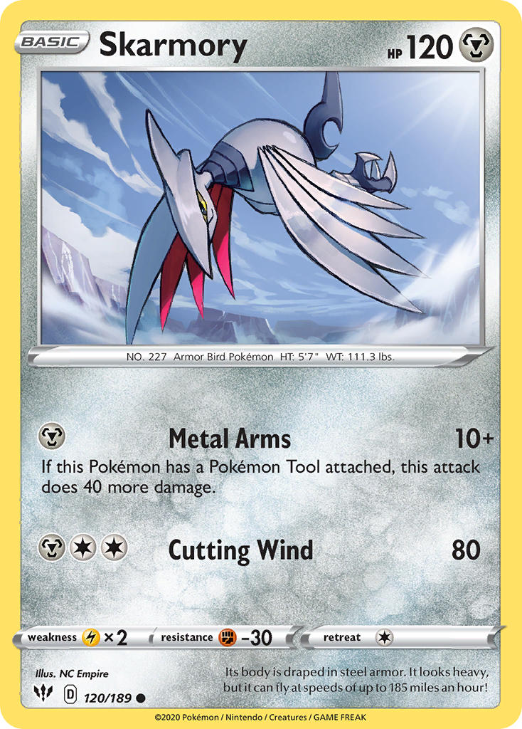 Skarmory - 120 - Darkness Ablaze