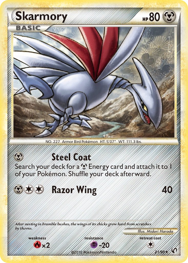 Skarmory - 21 - Undaunted