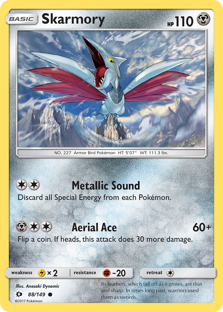 Skarmory - 88 - Sun & Moon