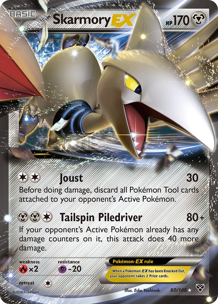 Skarmory-EX - 80 - XY