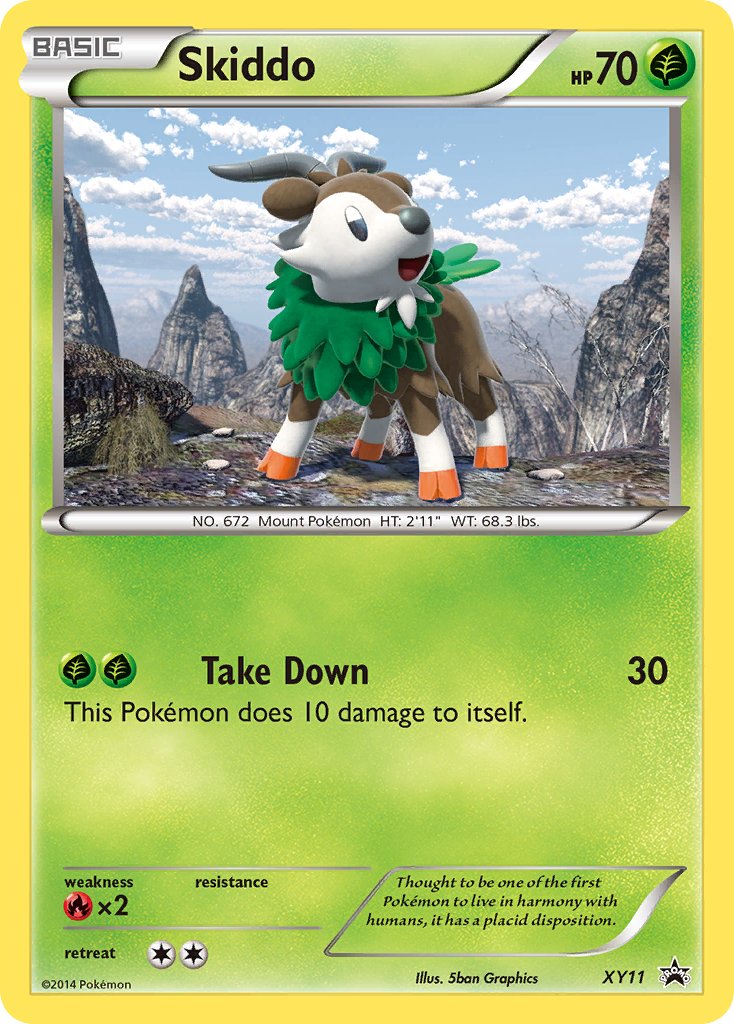 Skiddo - XY11 - XY Promos