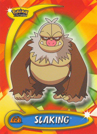 Slaking - 66 - Topps - Pokemon Advanced Challenge - front