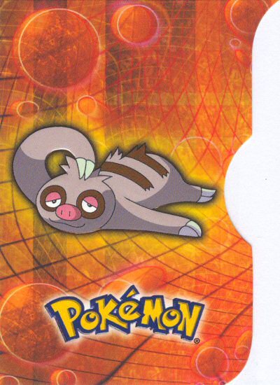 Slakoth - 10 of 18 - Topps - Pokemon Advanced Challenge - front