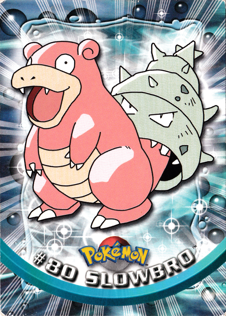 Slowbro - 80 - Topps - Series 2 - front