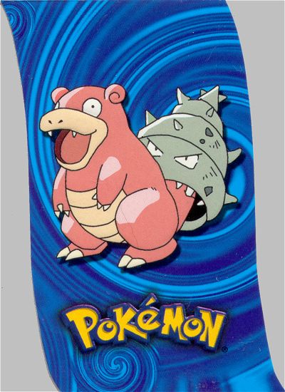 Slowbro - 14 of 18 - Topps - Johto League Champions - front