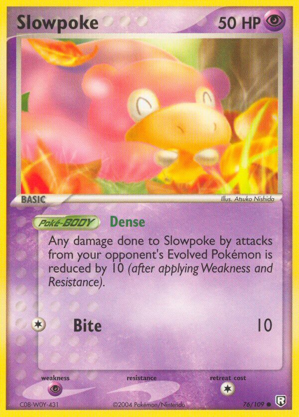 Slowpoke - 76 - Team Rocket Returns