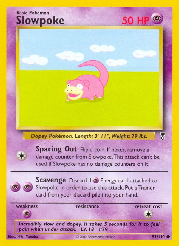 Slowpoke - 93 - Legendary Collection