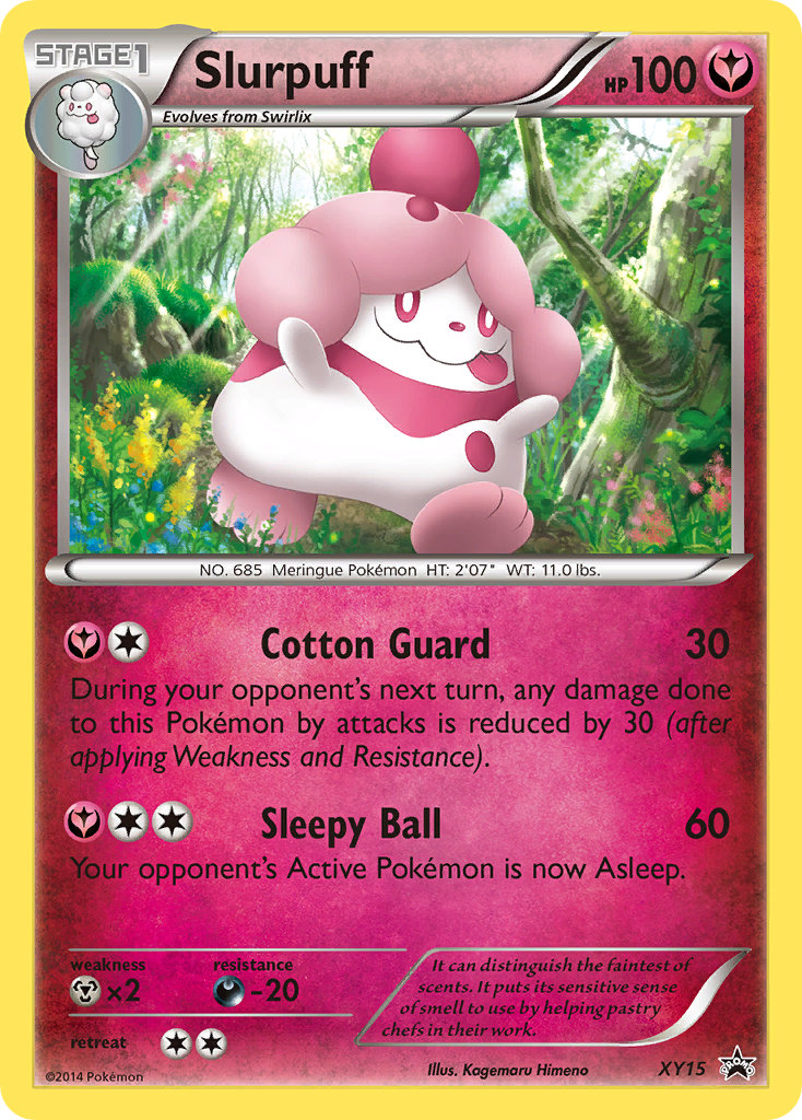 Slurpuff - XY15 - XY Promos