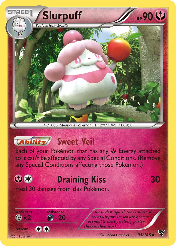 Slurpuff - 95 - XY