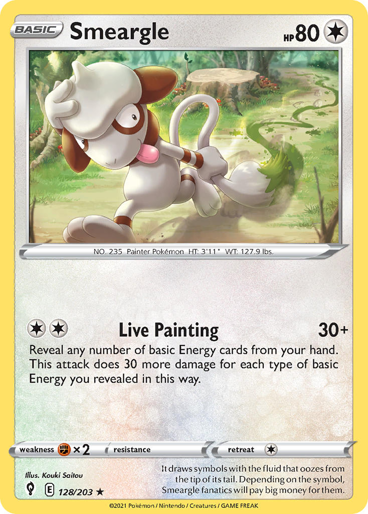 Smeargle - 128 - Evolving Skies