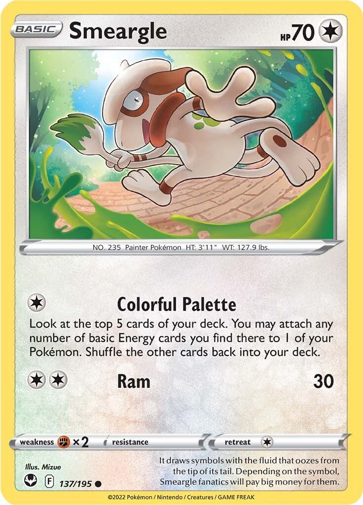 Smeargle - 137 - Silver Tempest