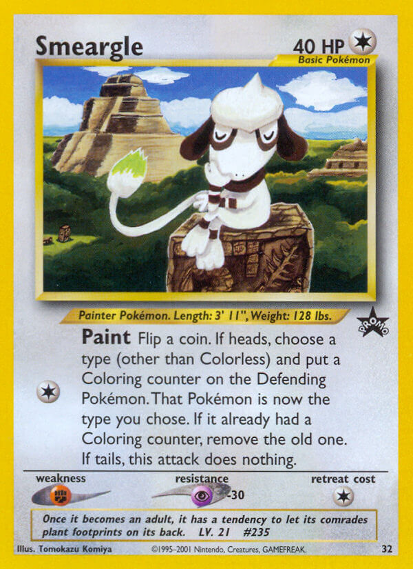 Smeargle - 32 - Wizards Black Star Promos