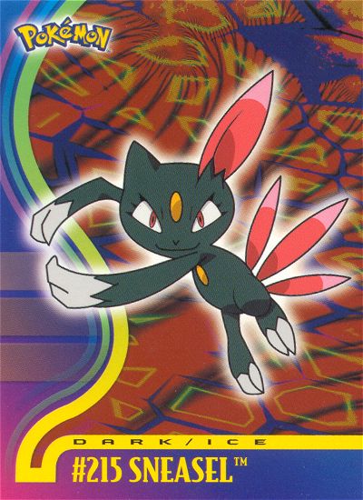 Sneasel - 215 - Topps - Johto League Champions - front