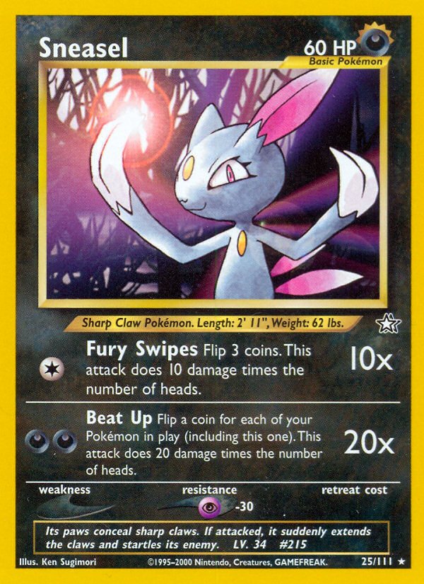 Sneasel - Neo Genesis - Unlimited