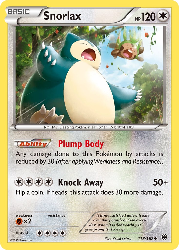 Snorlax - 118 - BREAKthrough