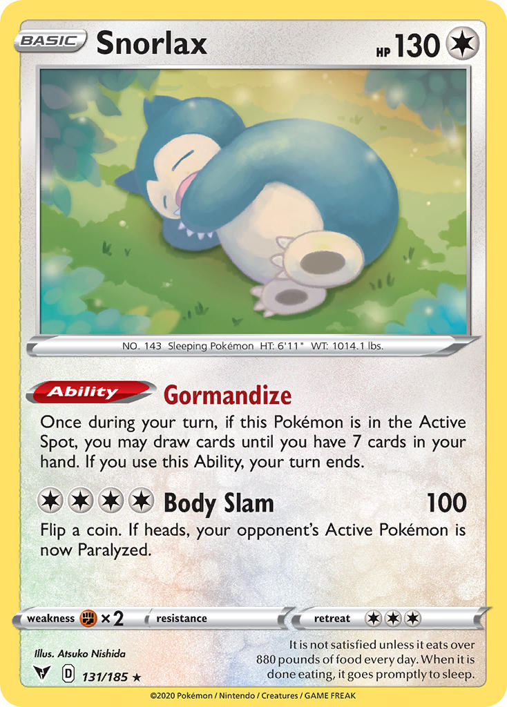 Snorlax - 131 - Vivid Voltage