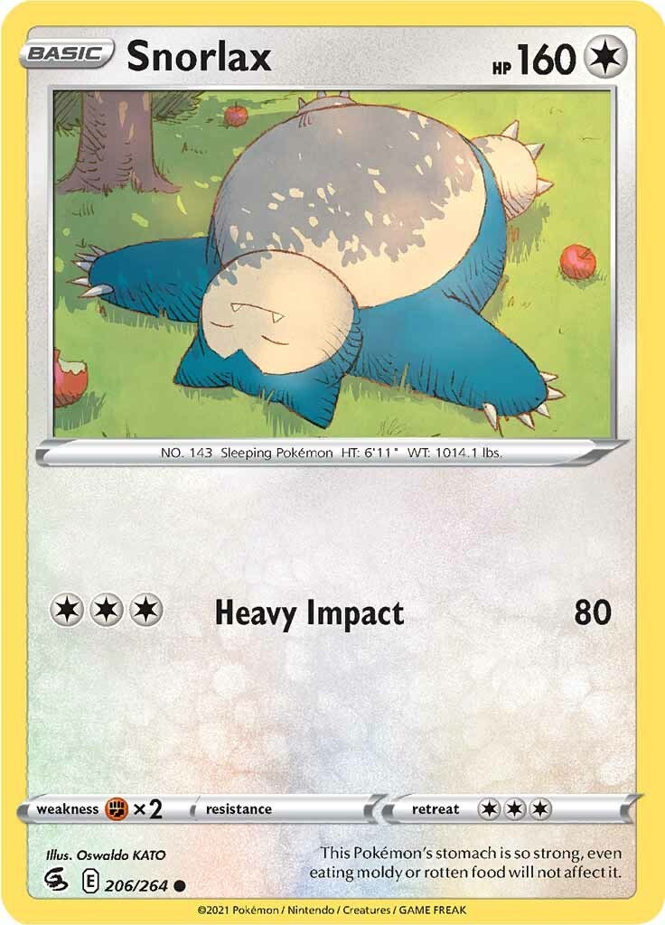 Snorlax - 206 - Fusion Strike