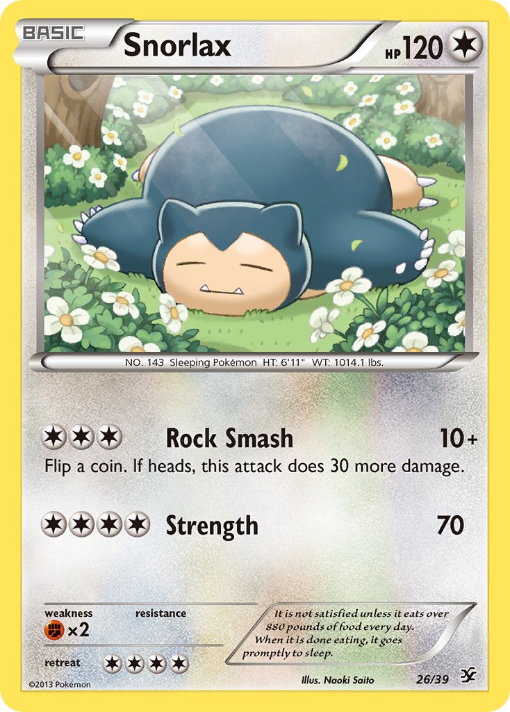 Snorlax - 26 - Kalos Starter Set