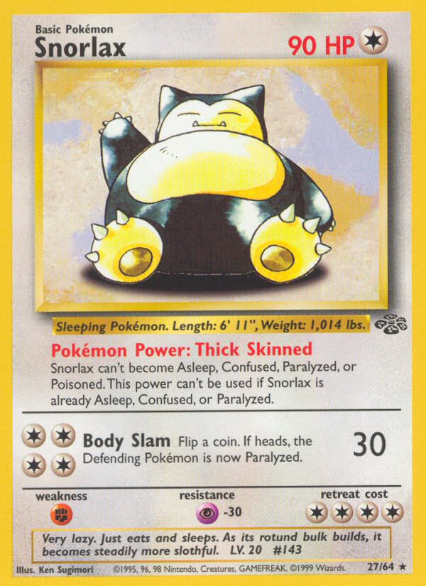 Snorlax unlimited jungle set