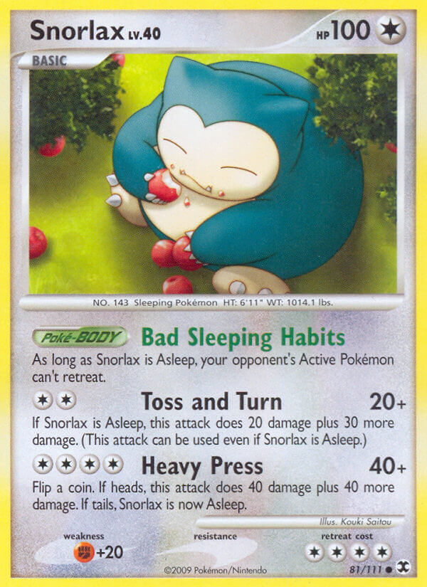 Snorlax - 81 - Rising Rivals