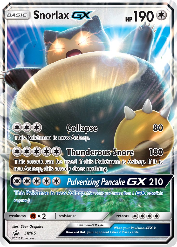 Snorlax-GX - SM05 - Sun & Moon Promos