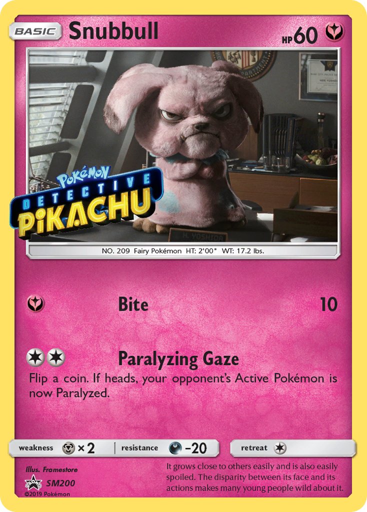 Snubbull - SM200 - Sun & Moon Promos