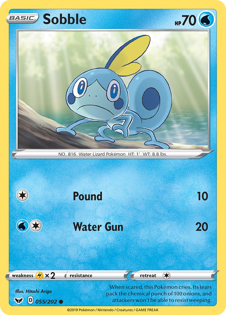 Sobble - 55 - Sword & Shield