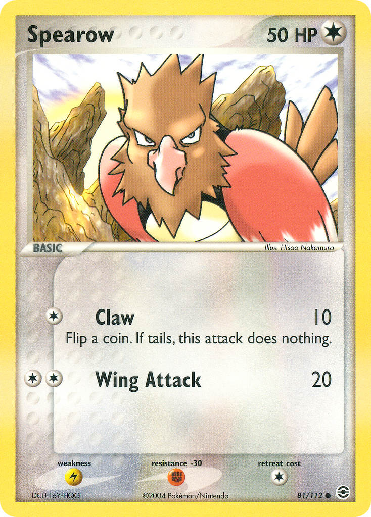 Spearow - 81 - FireRed & LeafGreen