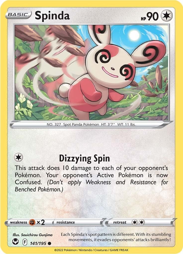 Spinda - 141 - Silver Tempest