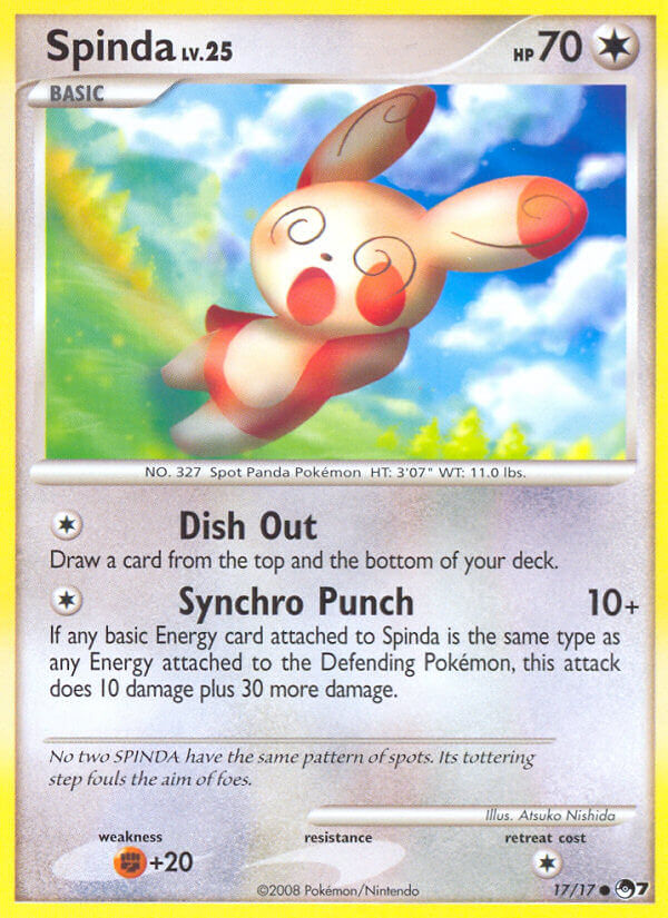 Spinda - 17 - POP Series 7