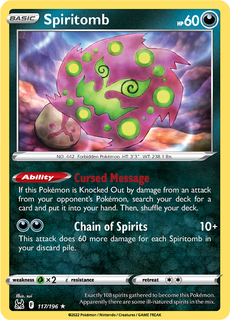 Spiritomb - 117 - Lost Origin