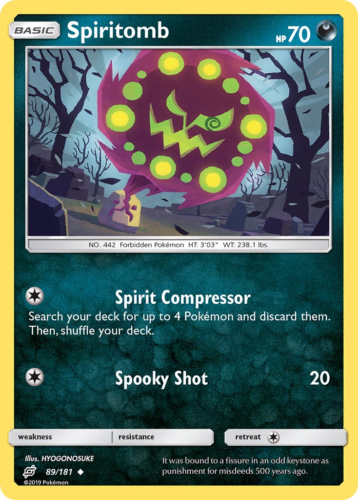 Spiritomb - Sword & Shield: Lost Origin - Pokemon