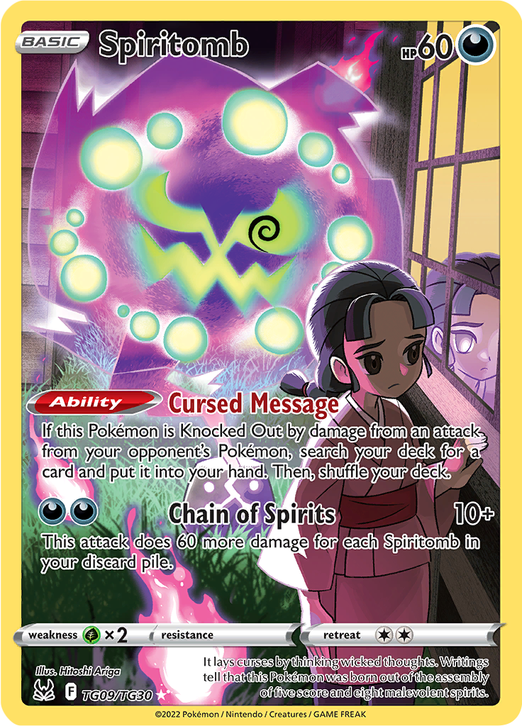 Pokemon - Spiritomb (62/114) - XY Steam Siege