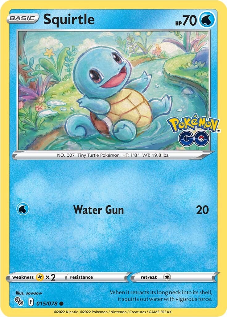 Squirtle - 15 - Pokemon Go