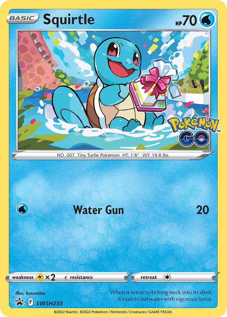 Squirtle - SWSH233 - Sword & Shield Promos