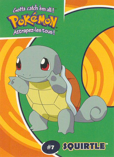 Squirtle - 31/40 - Danone  - front