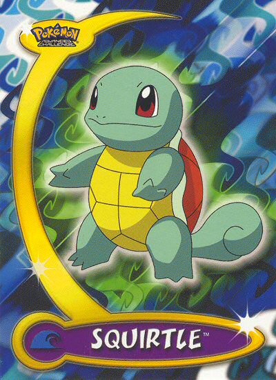 Squirtle - 70 - Topps - Pokemon Advanced Challenge - front